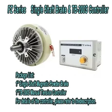 섬유/인쇄/포장용 산업용 마그네틱 클러치 브레이크 장력 컨트롤러 6/12/50/100Nm 0.6/1.2/5/10kg DC24V 10, 05 6Nm--0.6kg, 05 FZ-D and TB-200S