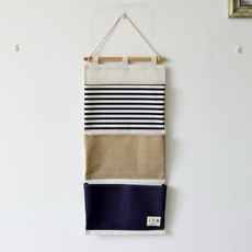 더자카 패브릭 영수증꽃이, 블루