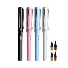 Winnerless長久使用的無限筆 4入+筆芯 4入 不削筆的鉛筆, 1組