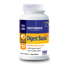 ENZYMEDICA Digest Basic酵素素食膠囊, 180顆, 1罐