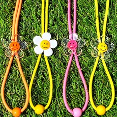 아랑로랑 아랑로랑 스마일꽃 길이조절 마스크 스트랩 목걸이