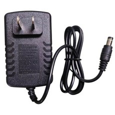 12V 2A 電源供應器 插孔外徑5.5mm 適用按摩枕披肩監控設備, 1個, 黑色