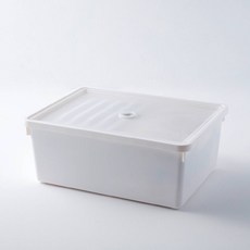 한샘 샘키즈 전용 플라스틱 바스켓 소 3P 세트(뚜껑 포함) 한샘온라인, 화이트(A)