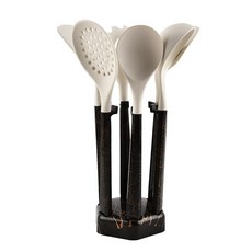 食品級矽膠廚房工具7件套 鏟勺 不沾鍋適用, 1個