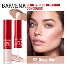 BARVENA 2-IN-1 GLIDE & HIDE BLURRING CONCEALER, 1個, BN7722-02 玫瑰色酷 2