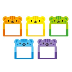 (가꿈) 다용도명찰 다람쥐 10개X1봉 어린이 명찰, 하늘