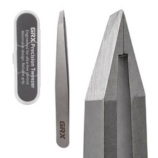 GRX 미세모전용 족집게 잔털제모 트위저, 1개, 실버