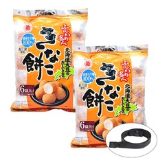 훈와리메이진 콩가루모찌 과자 2개 95g + 스윗플래닛 마스크줄, 1세트