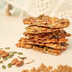 [간식더하기] 수제 아몬드 브리틀(80g), 1개, 80g