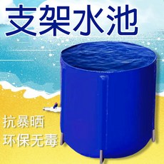 可折疊帆布水桶 - 便攜式戶外儲水桶/洗車集水器, 直徑0.4高0.5【50升】 加厚升級防