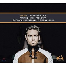 [CD] Adrien La Marca 윌튼 / 그리지 / 프로코피예프 : 히어로즈 (Walton / Grisi / Prokofiev: Heroes)