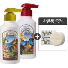 모제림 엘릭서 탈모완화 약산성 두피건강 플로럴 머스크향 샴푸&트리트먼트 세트, 1세트