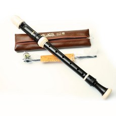 AULOS 509B 英式中音直笛, 1個, 咖啡色