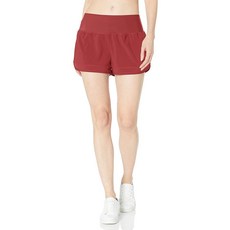 C9 Champion 여성용 8.9cm(3.5인치) 니트 프리미엄 러닝 반바지 8.9cm 니트 프리미엄 러닝 반바지 비타민 핑크, Rock Brick Red