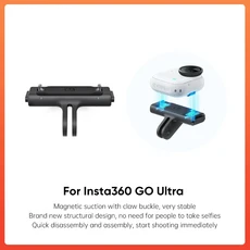 Insta360 GO 울트라 퀵 릴리스 마운트 | 자기 잠금 장치 및 2구 어댑터 빠르고 안전한 카메라 액세서리, 01 Quick Release B