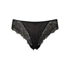 트윈셋 레이스 패널 새틴 팬티