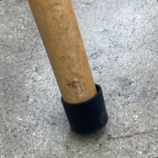 의자 발 덮개 씌우개 커버 원형 막대 봉 뚜껑 긁힘방지, 1개