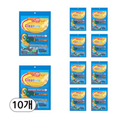 청소 젤리 슬라임 실내 먼지 제거기 마우스 모니터 틈새 다목적 클리너, 70g, 10개