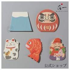 HAKUICHI 金箔吸油面紙, 1個, 富士山, 20枚入