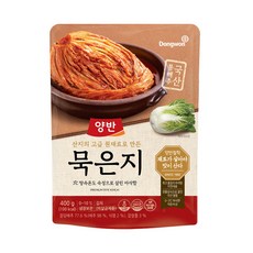 동원 고급원재료로 만든 산지양반 묵은지 400g, 1개, 상세 설명 참조