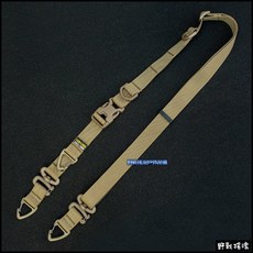 野戰搖滾SECTOR SEVEN多功能輕型背帶、背包背帶【黑色、泥色、多地形迷彩】迷彩背帶槍背帶側背包肩帶戰術背帶, 泥色, 1個