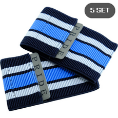 각반 프라이드 고급각반 안전각반 밴드각반, 블루, 5세트