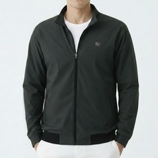 김영주스포츠 남성 바람막이 스판 점퍼 KRMJ35732 골프 등산 러닝 여행 출근 데일리 경량 집업