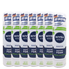 NIVEA 妮維雅 MEN 男士極淨刮鬍泡, 7個, 200ml