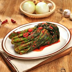 농업인 나유선김치 여수 돌산 삼채 갓김치 2kg 국산, 2개, 1kg