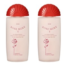 에바스코스메틱 로즈마인5 샤워코롱 로즈부케향, 185ml, 2개