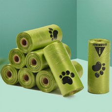 강아지 배변봉투, 1개, 그린