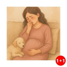 임산부 입덧 완화 멀미 밴드 손목 압박 팔찌 초기 임신 선물(1+1옵션 주문수량의 2배수량 배송), 1개, 퍼플