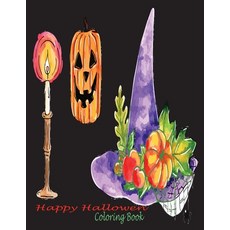 happy halloween coloring book: (Dover Holiday Coloring Book) Paperback, Independently Published