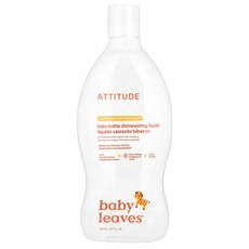 애티튜드 베이비 리브스 젖병 세척액 배 넥타 향 700ml ATT-13178, 1개