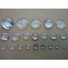 미니 광학 유리 초점 거리 LED 광학 렌즈 평면 볼록 콘덴서 유리 6 8 10 12 13 14 15 16 20 25 30 40 mm, 1개, 11)D20F15H8.3