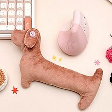 닥스훈트 강아지 손목쿠션 바느질 만들기 1인세트 브이앤맥 강아지쿠션