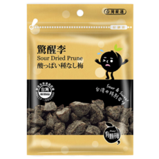 有顆梅 驚醒李 台灣嚴選 酸甜Q彈 無添加, 1個, 45g
