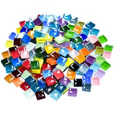 모자이크 사각타일 200g, 1개, 혼합색상