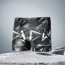 2025新款男士速乾泳褲三件套 防尷尬專業游泳裝備全組