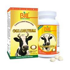빌 씹어먹는 초유영양제 500mg 120정(BILL Beauty & Health Product Colostrum) 2개, 1개