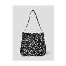 매장정품 8SECONDS 에잇세컨즈 플라워 프린트 숄더백 블랙 3563D3AM25 1301514, F, 검정색