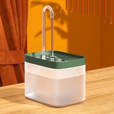 고양이정수기 자동 반려동물 물 디스펜서 필터 USB 전기 음소거 고양이 술꾼 1.5L 재순환 분수용 공지사항, [01] USB, 1개