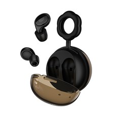 hoco.柔軟矽膠耳塞，多尺寸可選，有效隔音降噪，舒適透氣，附收納盒, 1個, 1雙