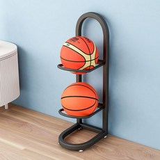 공 정리대 수직 수납장 축구 농구 실내 스탠드 스포츠 선반, 1개, 5단 나노베이지화이트