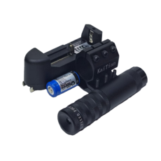 T909A 手電筒(瞄準器)四孔 軍用專業版 綠光-300mW, 1個, T909A-綠光