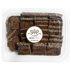 코코한과 수제 들깨강정 고소한 달지않은 건강한 부모님 간식, 350g, 1개