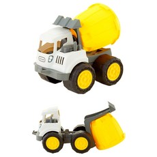 바구니분리 모래놀이중장비장난감 유아레미콘장난감 중장비자동차모형, 1개