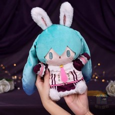 BEMOE 初音未來 幸福魔法 巡演隊系列 手偶 玩偶, 1個, MIKU手偶(約24cm)