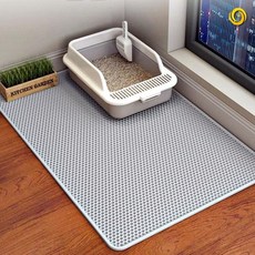 고양이 모래 발판 사막화 방지 벌집 매트 화장실 배변