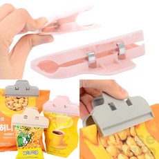 봉지 비닐 밀봉 집게 클립